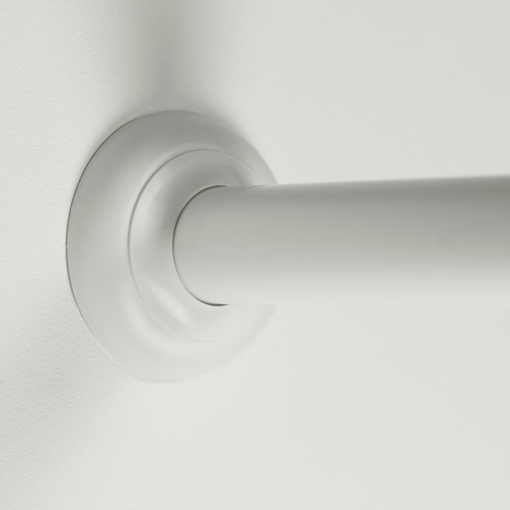 Tringle de rideau de douche courbée Blanc Sealskin - 3