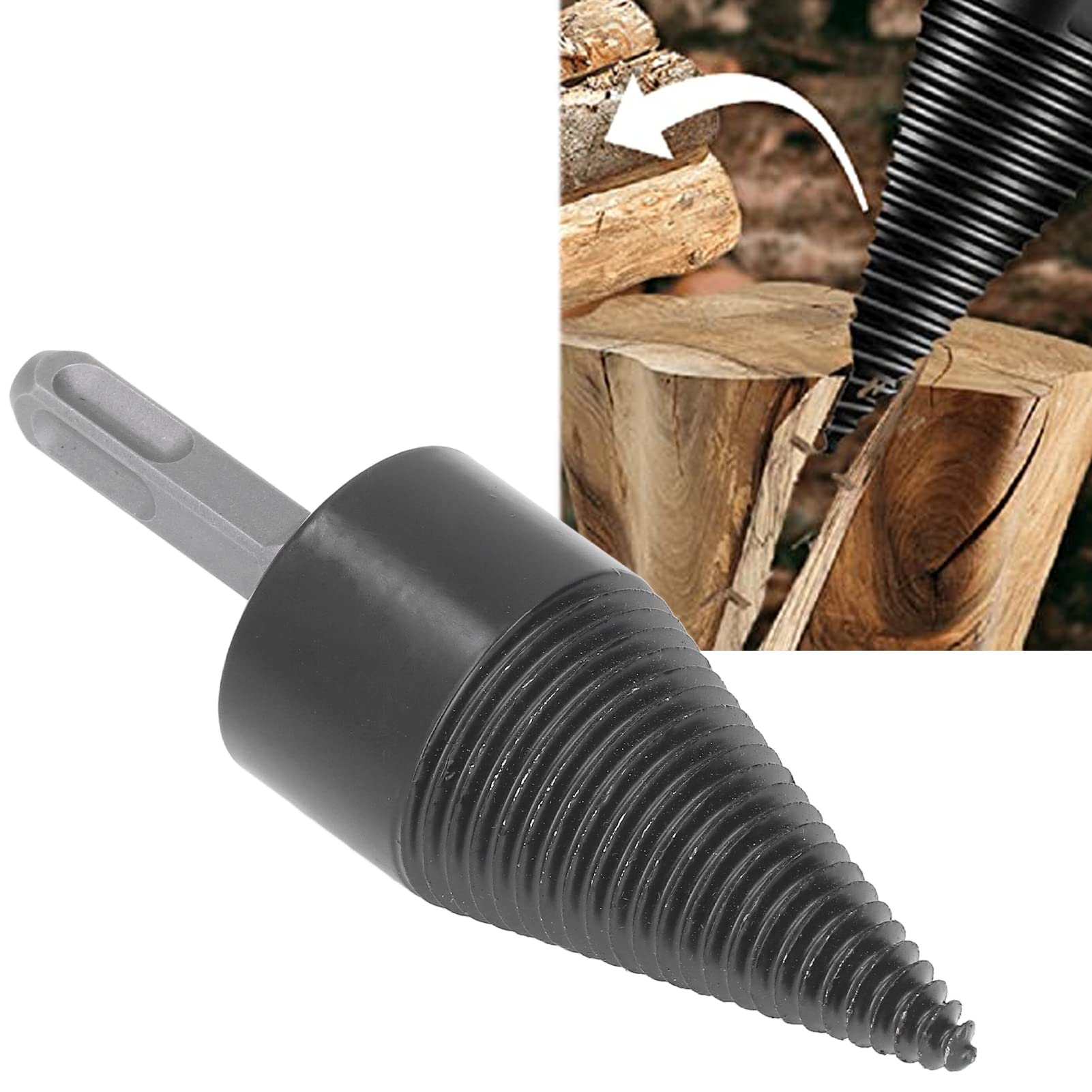 Vite Per Spaccalegna 50mm Vite Conica Spaccalegna 50mm Per Trapano - Foto 3