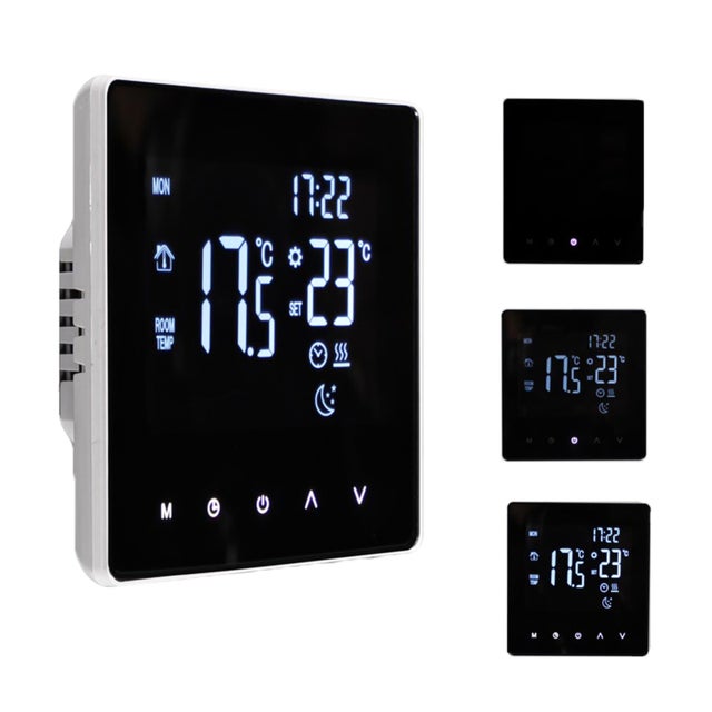 Thermostat Programmable Tactile TS722 - Sans Fil, Sur Piles AA, état Neuf (sans Boîte)