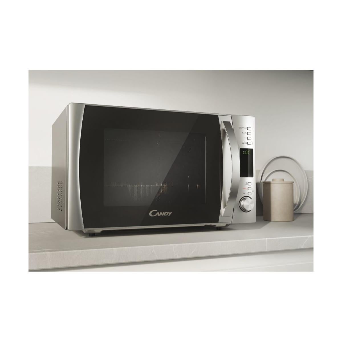 Four à micro-ondes Candy COOKinApp CMXG 30DS à surface plane avec gril 30 L 900 W Acier inoxydable - 4