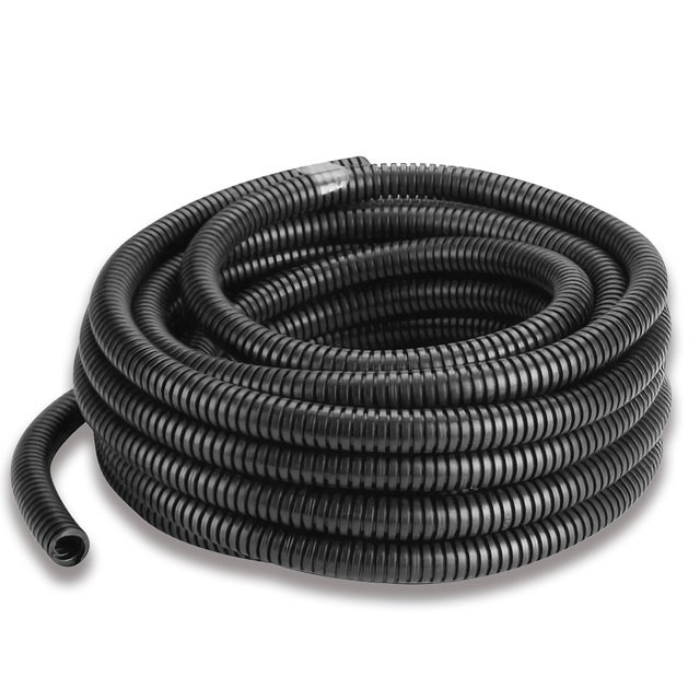 Tubo Corrugato Guaina Cavi Elettrici Pieghevole Pvc Autoestinguente Nero Diametro 32 Millimetri Lunghezza Metri 25 92069824