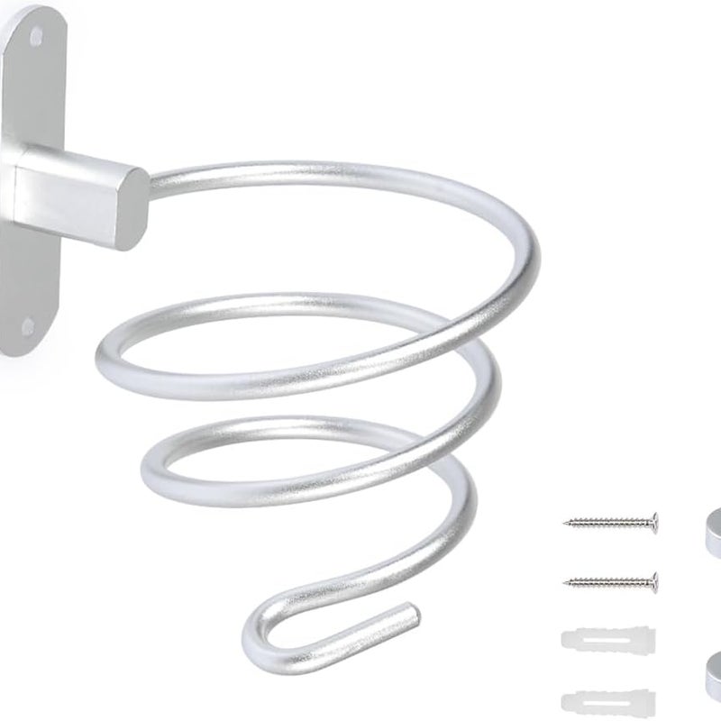 Uchwyt ścienny na suszarkę do włosów samoprzylepny uchwyt na przyssawkę do suszarek do włosów odpowiedni do sypialni łazienek i salonów fryzjerskich