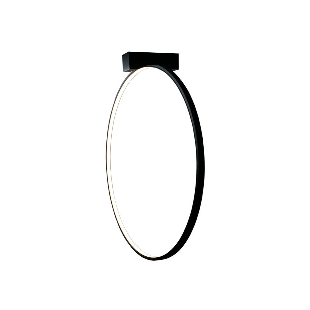 Kinkiet ścienny Agaro czarny LED 17.8W 3000K 2173lm wym: 61 x 57 x 17 cm aluminium IP20 Shilo