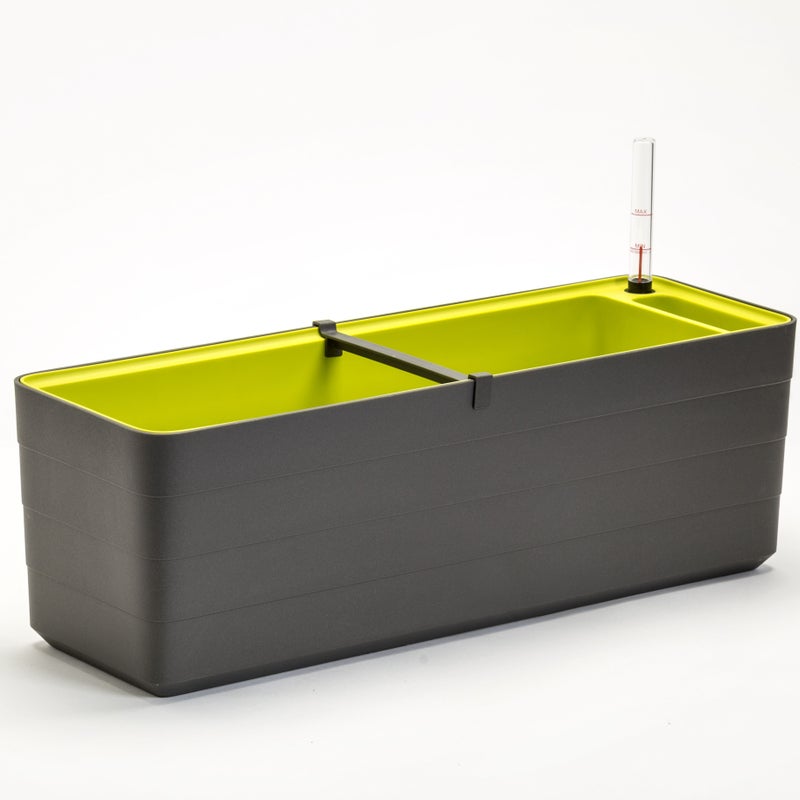 Skrzynka balkonowa BERBERIS Rim Kowalczyk 60 cm antracyt z uchwytami 1 kpl