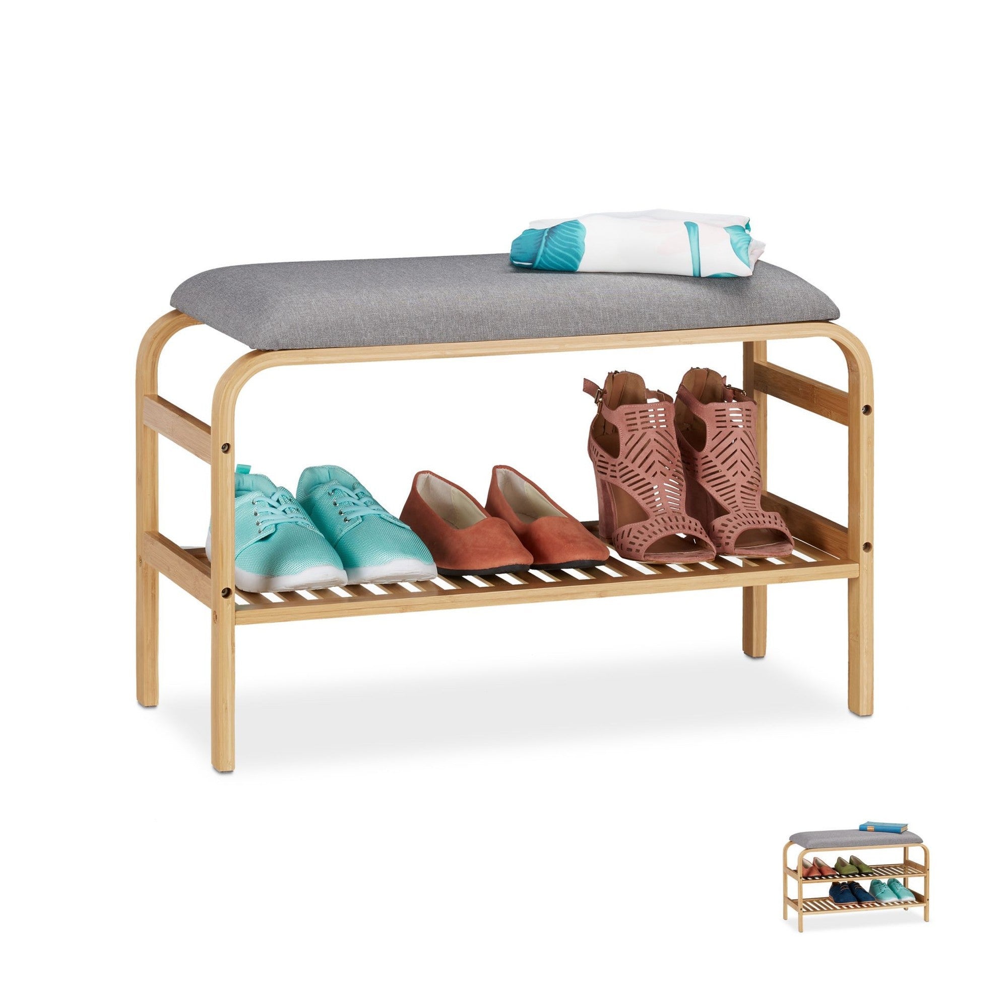 Northio Banco De Zapatos Para Varios Pares , Leroy Merlin
