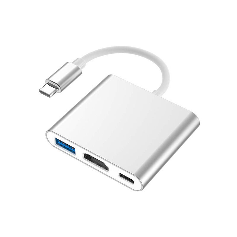 Adaptateur USB C vers HDMI - Non spécifié - 4K - Port USB 3.0 - Charge USB C - D