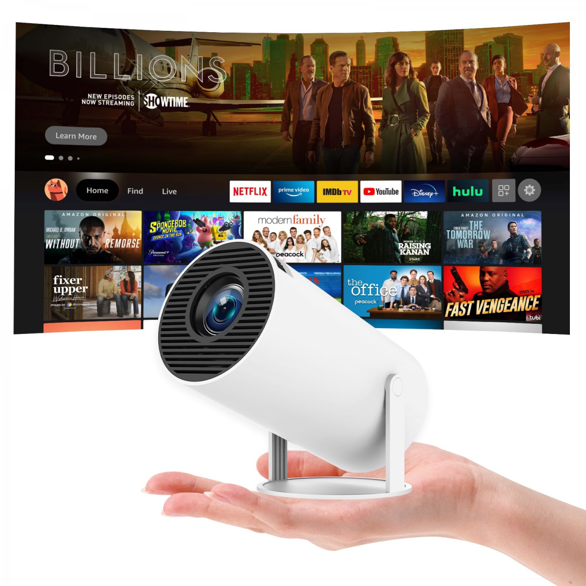Supporto Pieghevole Con Lente D'ingrandimento 3D HD Per Smartphone | Schermo 30,5 Cm, Ingrandisce 3-4x, Per Film E Giochi – Bianco