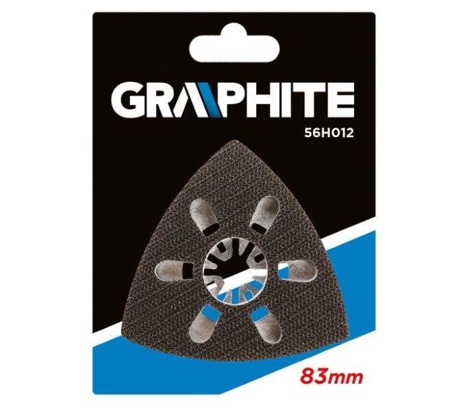 Graphite 56H012 Piastra Levigatrice a Delta mm 83x83x83 - 56H012 - 3