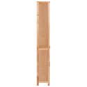 Armoire Murale de Salle de Bain Placard Rangement Bois Massif de Noyer Armoire Murale de Salle de Bain Placard Rangement Bois Massif de Noyer