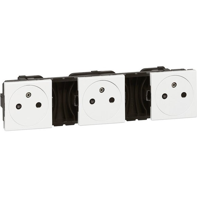 Lot De 2 Prises TV Simple Legrand - Mâle - Appareillage Saillie Complet - Neuf Sous Emballage