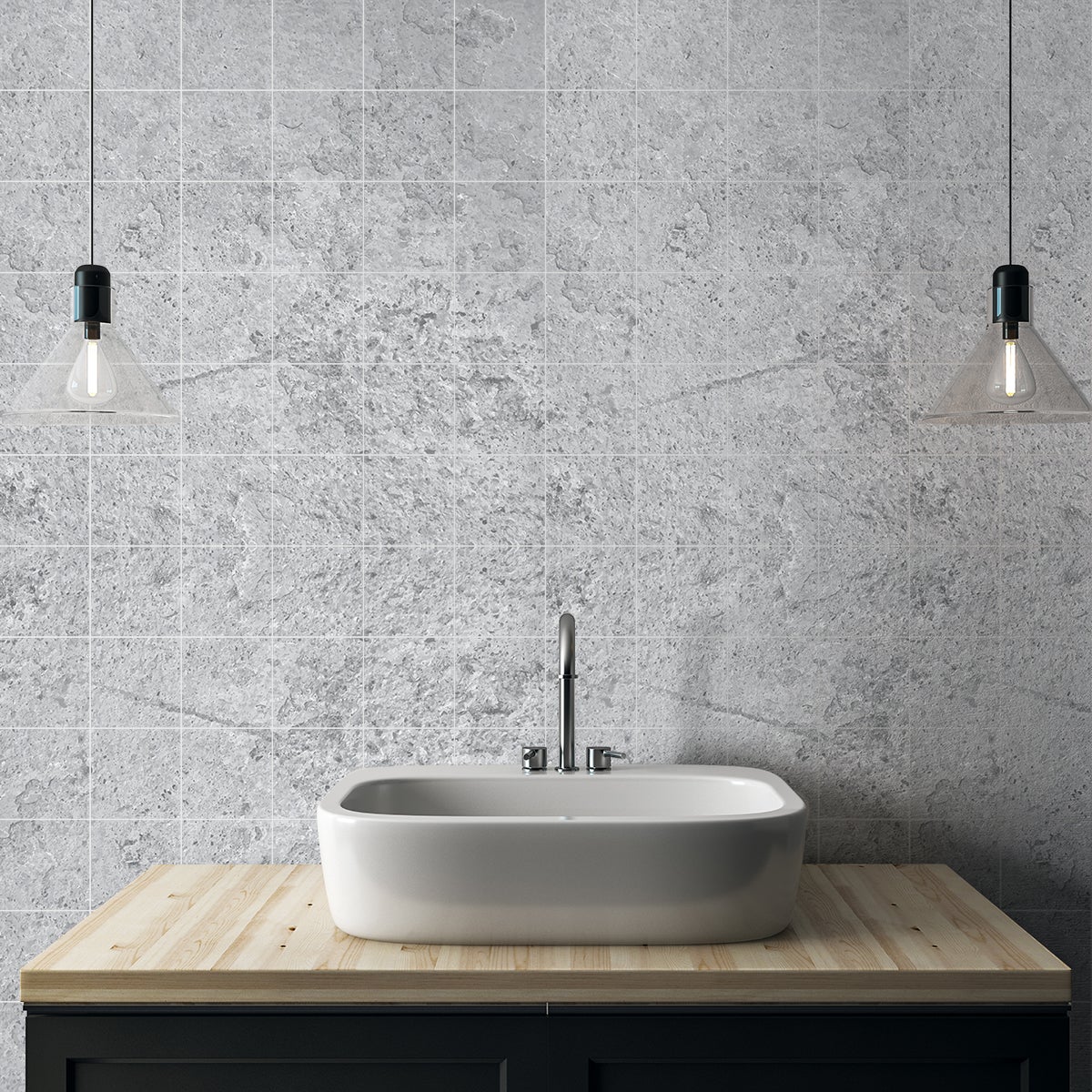 9 adesivi piastrelle effetto pietra - Sticker adesivo - adesivi murali - 9stickers10x10cm - 3