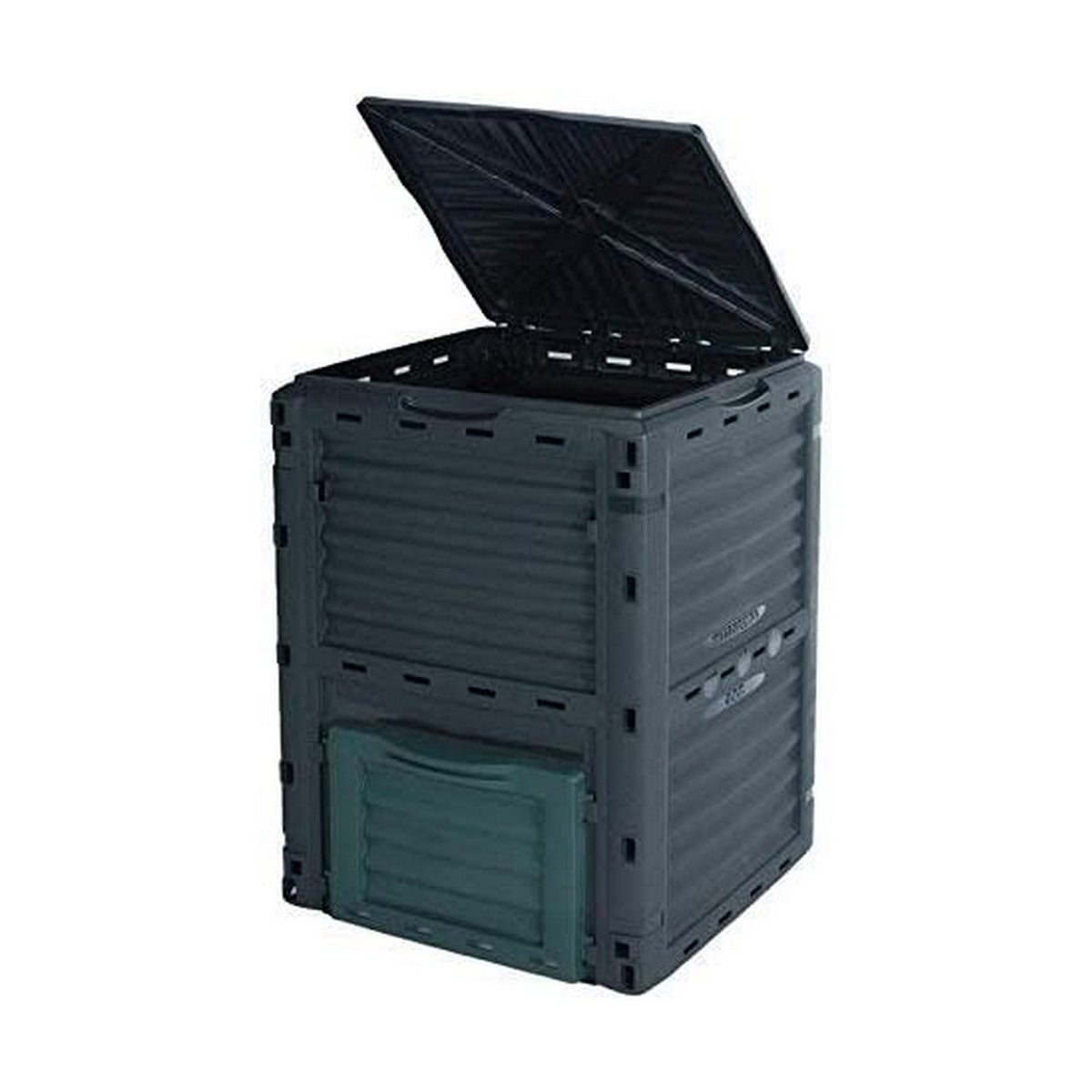 CAIXA DE COMPOSTAGEM 300 l COR PRETA 61x61x83cm - 8