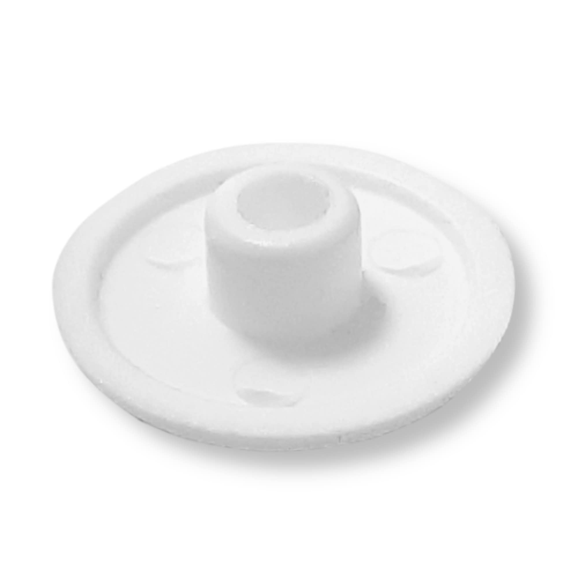 cyclingcolors 20x coprivite tappo vite bianco testa pozidrive pz3 12,5mm x 4,2mm plastica cappuccio croce mobili - 2