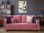 Tableau Terrazzo 1 Part Vertical 80x120 Leroy Merlin