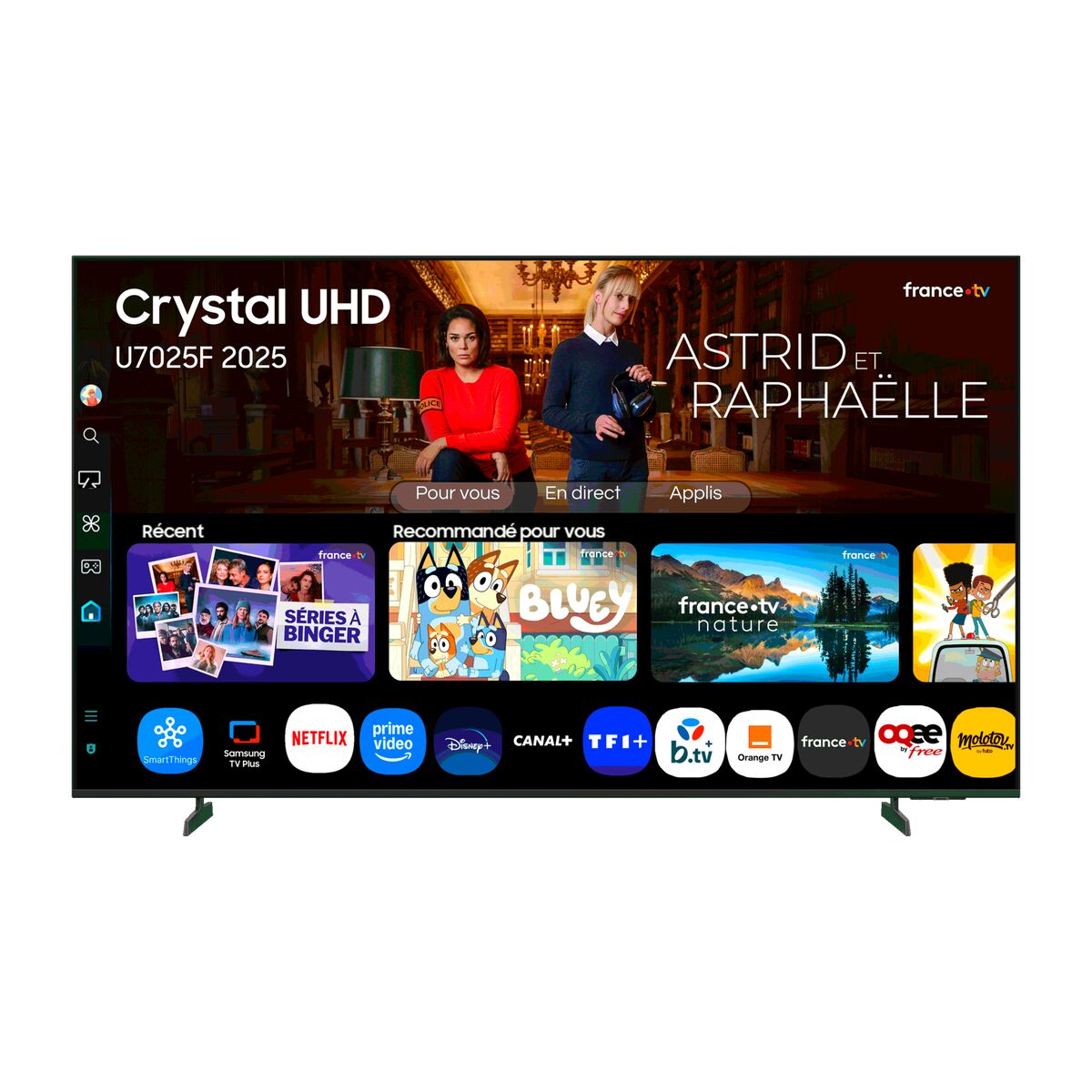 TV Samsung Smart TV 75" LED 4K Ultra HD TU75U7025FKXXC | Tizen, HDR