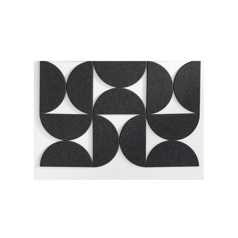 12 Akustycznych Paneli Dźwiękochłonnych 30x15cm - Dekoracyjny Filc na Ścianę - Tablica Ogłoszeń i Dekoracja Domu - Płytki Ścienne Dźwiękochłonne