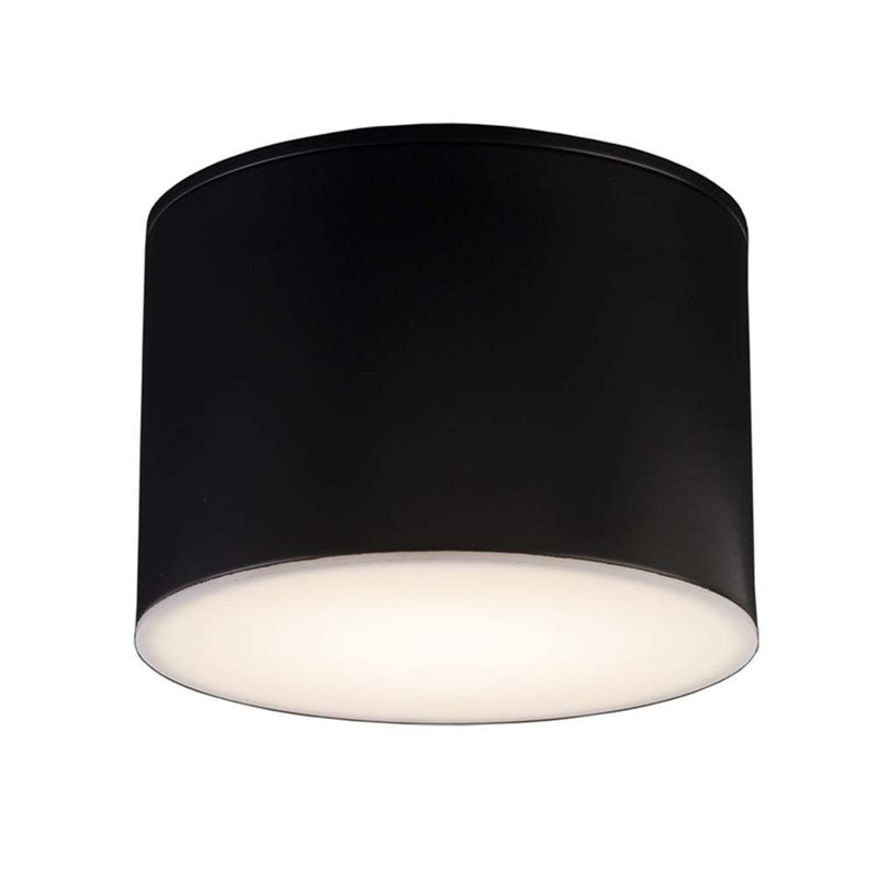 Reflektor sufitowy spot natynkowy Suwa okrągły czarny 1xGX53x9W okrągła wym: 7,5 x 10 x 10 cm metal Shilo