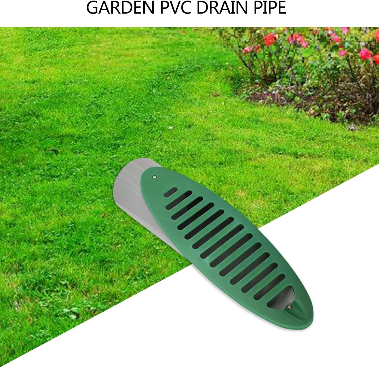 Tuyau de drainage multifonction en PVC robuste - Accessoire portable pour pompes de puisard et extensions de bec de descente - Utilisation longue duré - 5