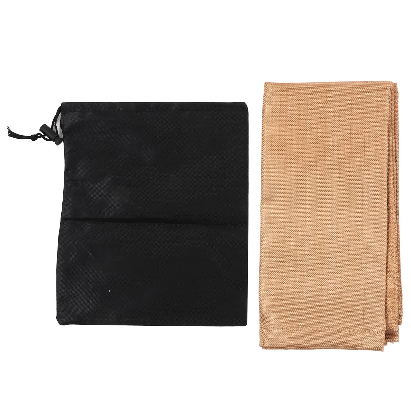 Couverture De Soudage Ignifuge En Feutre De Carbone - 50x50cm - Haute Densité - Résiste à 350°C