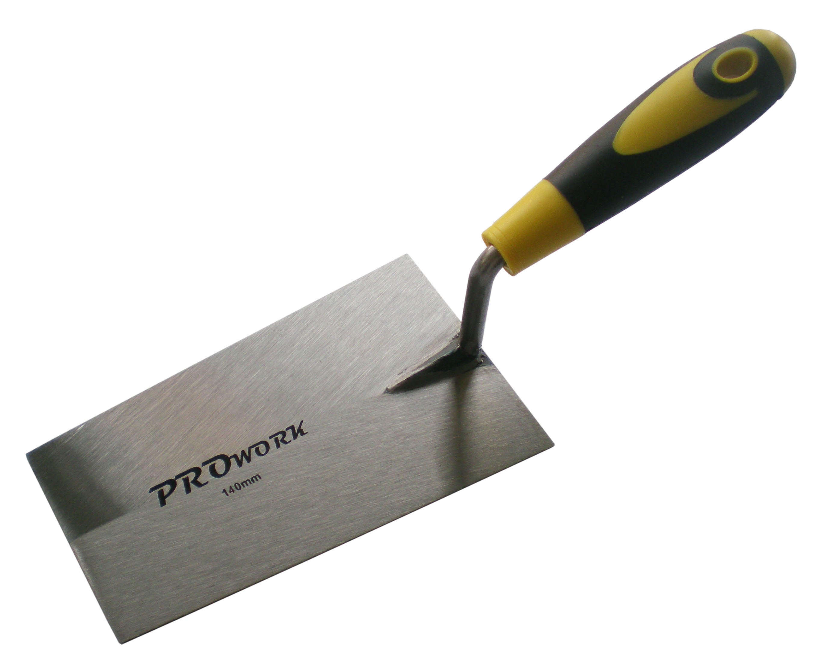 Truelle à Bout Carré NESPOLI 14cm - Manche En Bois FSC - Pour Maçonnerie Et Jardinage