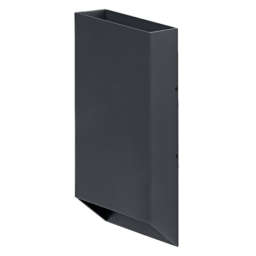 Kinkiet Ogrodowy Osram Lampa Elewacyjna Zewnętrzna LED 10W 690lm 3000K Ciepła biel Szary IP54 1 szt.