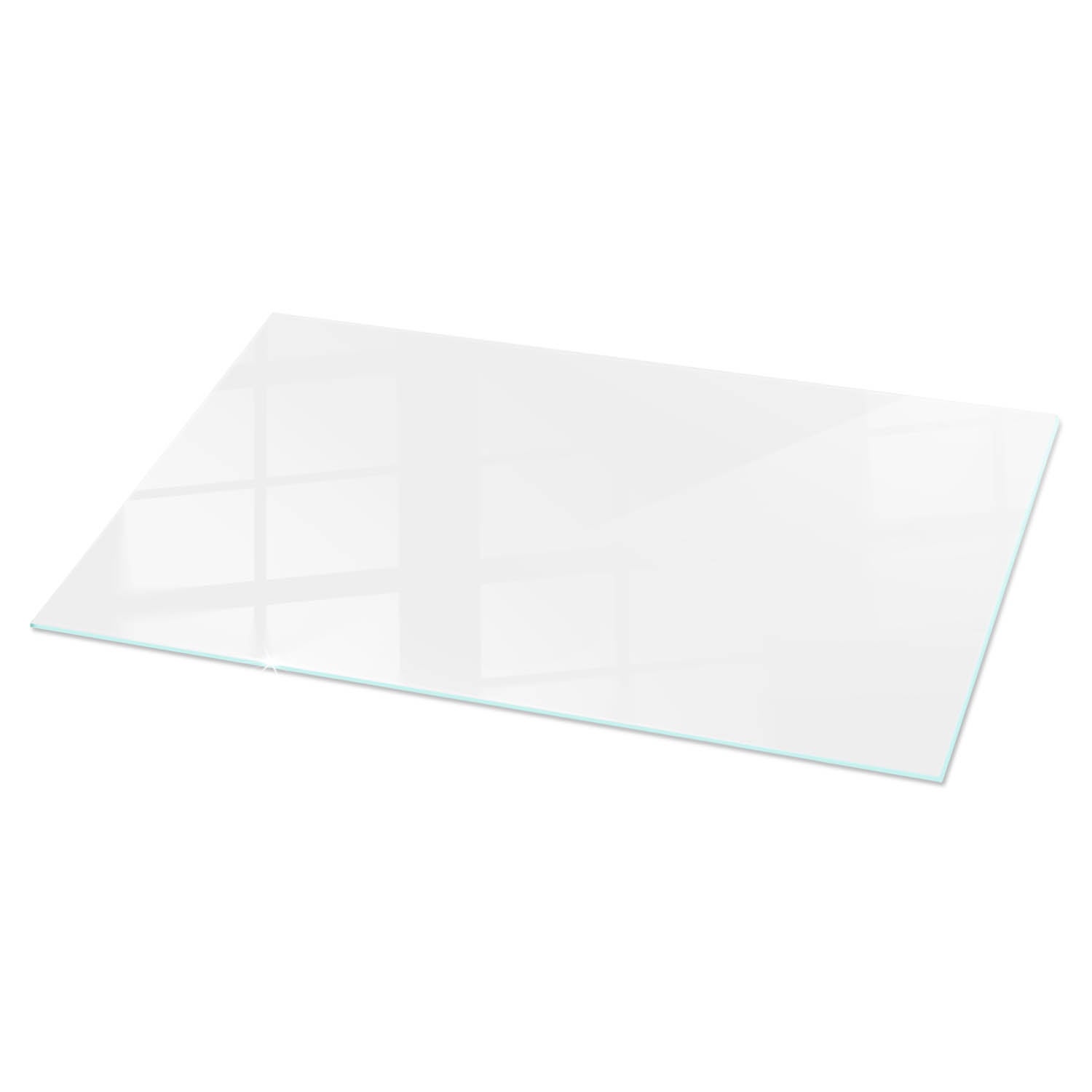 Płyta na blat stołu, dekoracyjne, do salonu, do kuchni | kwadrat | Kolor biały gładki | 100x50