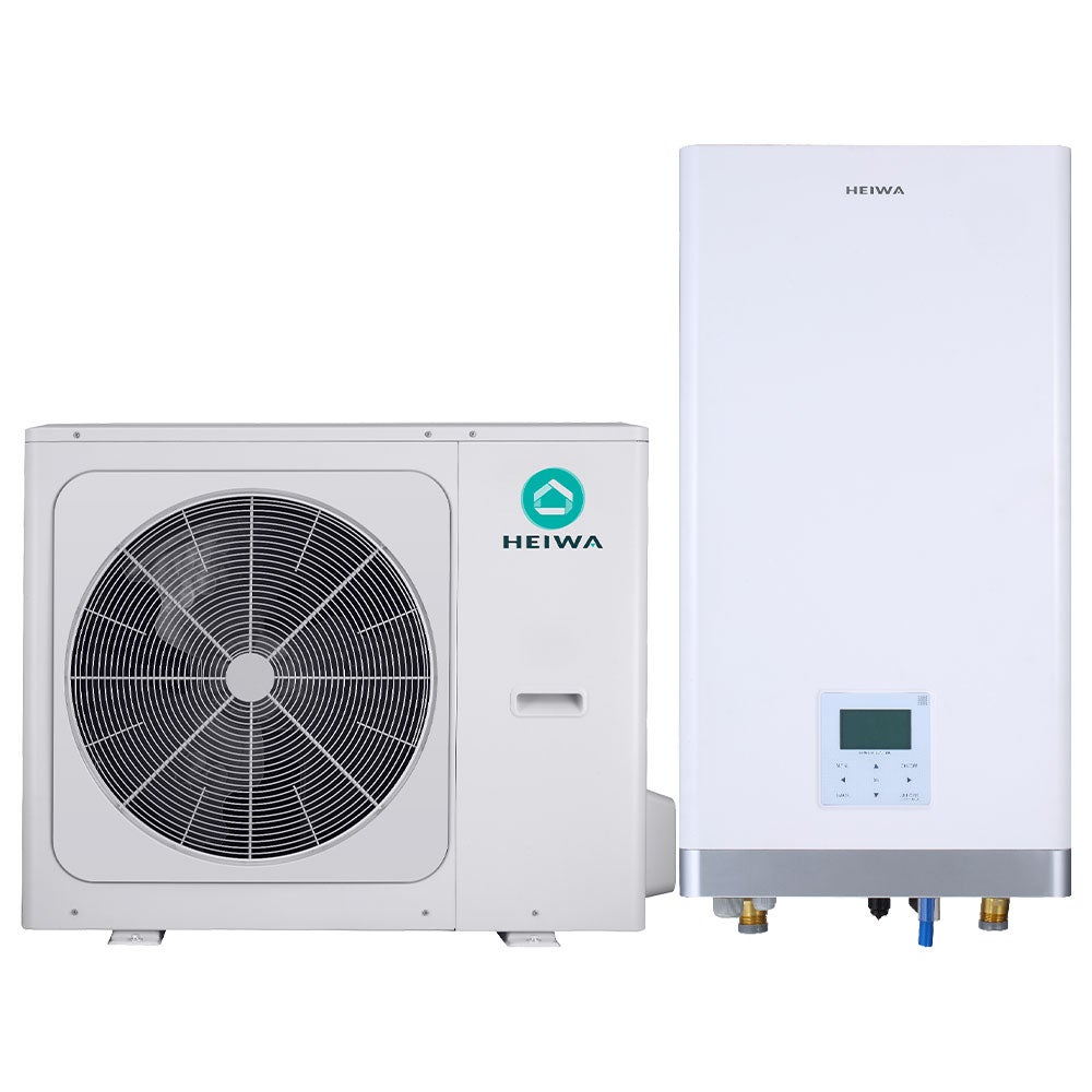 Pompe a chaleur bibloc air eau monophasée 12 kW HEIWA Hyoko Max WIFI — free download