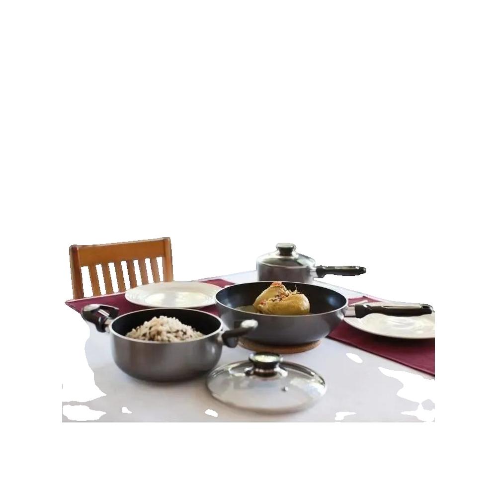 Mini wok Pro Induc 20 cm en aluminium antiahésif sans couvercle | Leroy ...