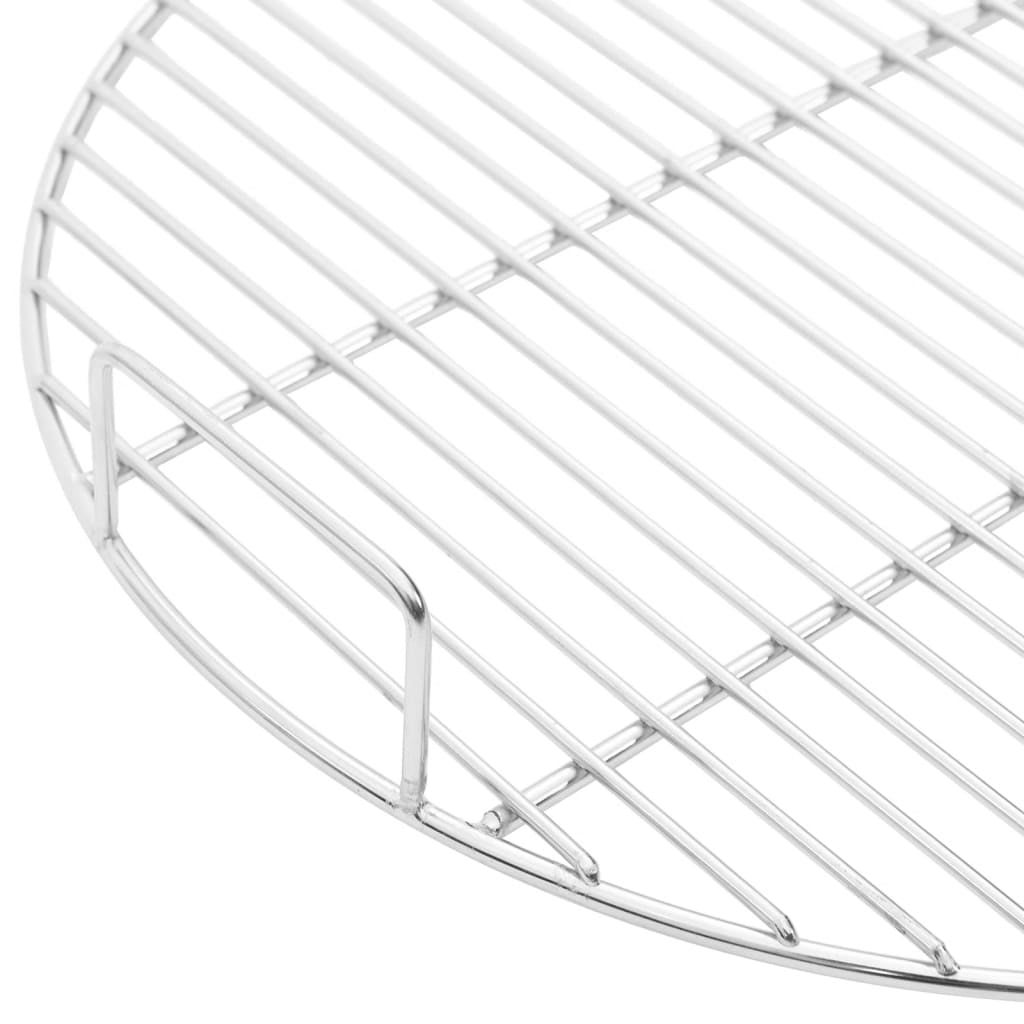Grille de barbecue ronde Ø 54 cm en acier inoxydable 304 - 4