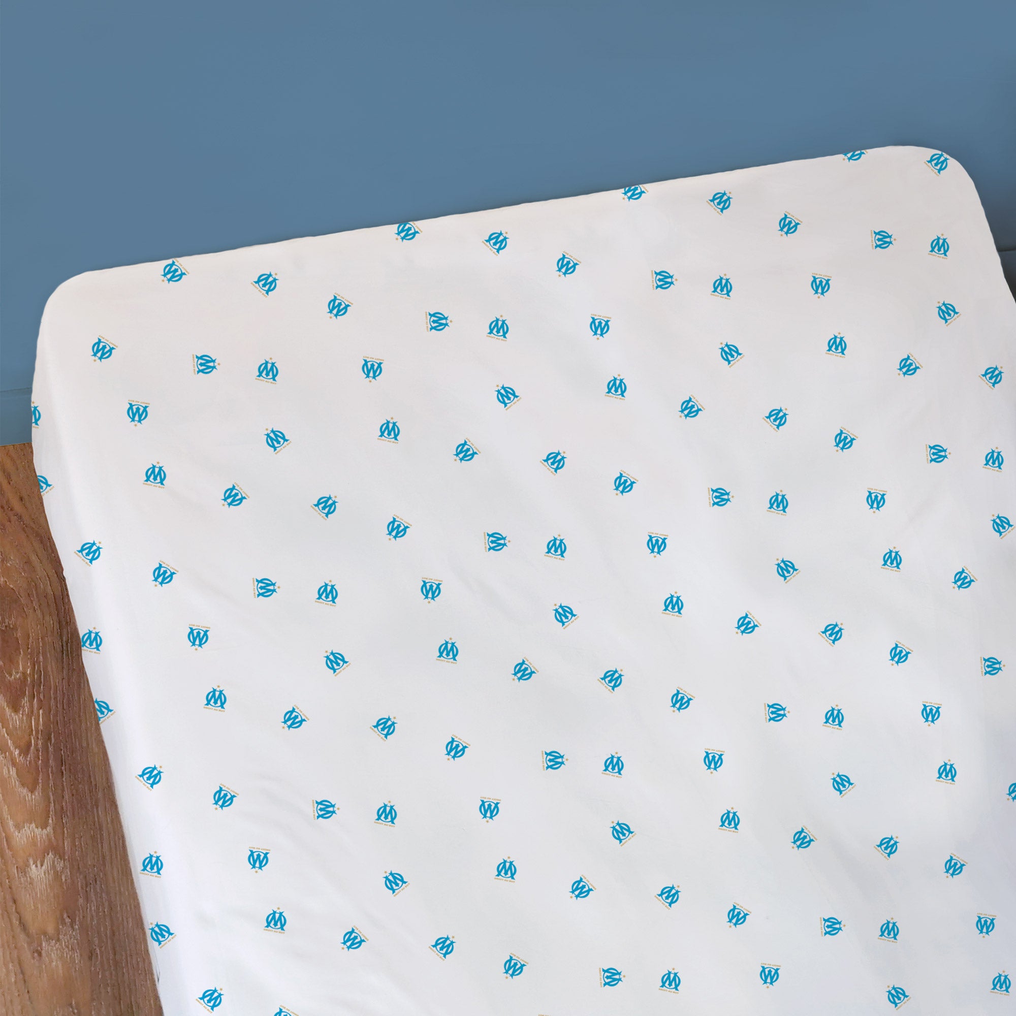 Drap-housse imprimé 100% coton, OM VOILURE - 2