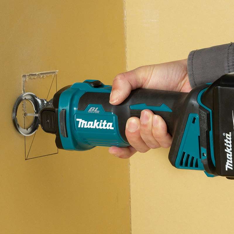 Affleureuse sans fil pour plâtre 18V (Produit seul) - MAKITA DCO181Z - 2
