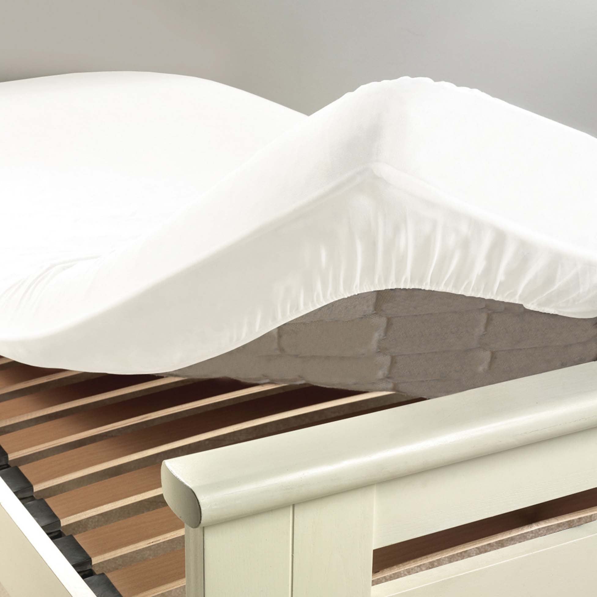 Pack parure de couette enfant 140x200 cm Licorne + drap housse 90x190 Blanc - 3