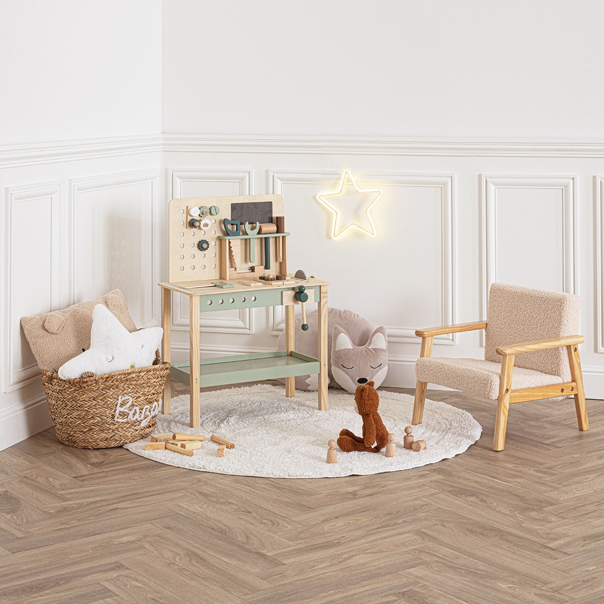 Etabli Bricolage pour Enfant en Bois, Atmosphera Créateur d'intérieur - 8