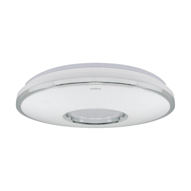 Plafon Opera okrągły biały LED 24W 4100K 1650lm wym: 8,5 x 39,5 cm IP44 tworzywo sztuczne Struhm