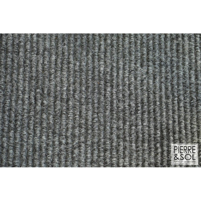 Paillasson en polypropylène surface rainurée - Decorib Junior JDCR - Nouveau Design - Rosco - Gris 784 x 584 mm - 2
