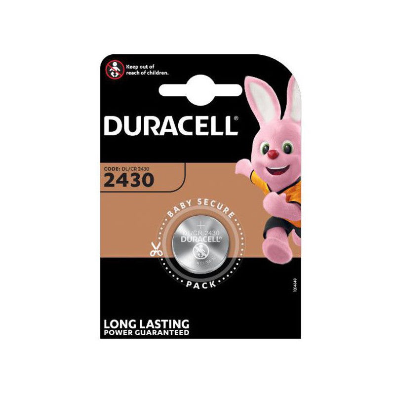Lot De 5 Piles Bouton PoundMax 2430 CR2430 DL2430 | Lithium 3V, 24,5x5mm, Haute Et Basse Température