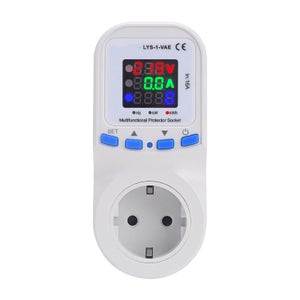 Lot De 4 Serrures De Prise Verrouillables - Sécurité Enfant Et Prévention Vol Électricité - Avec Clés