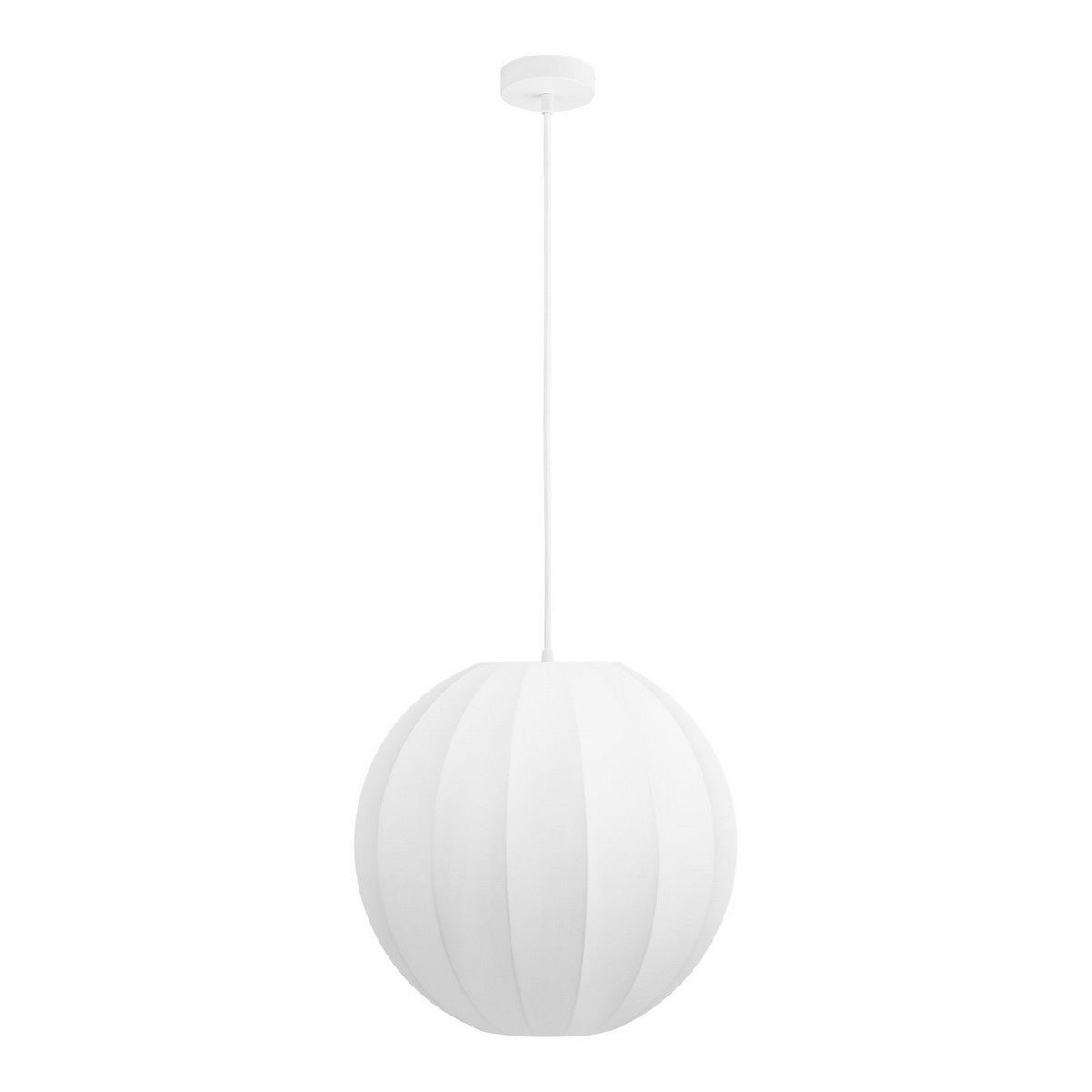 Lampa Wisząca Coventry, Jedwab, Biały, Seven Design