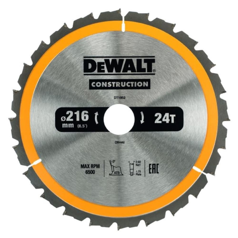 Lame de scie circulaire DEWALT Ø305x30mm - - 6