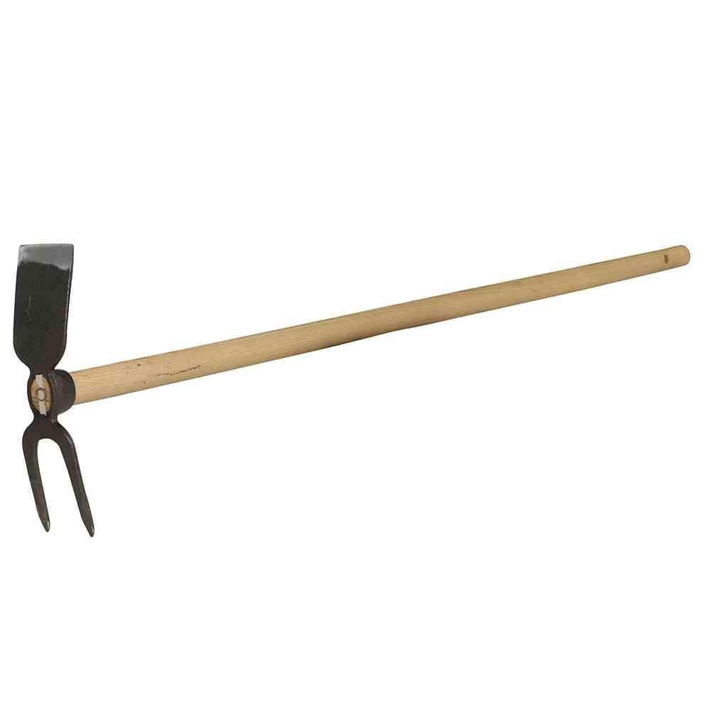 Zappa Da Giardino A Tre Denti Karst SHW-FIRE - Manico In Legno Di Frassino Lungo 135 Cm, Per Scavare E Arieggiare Il Terreno
