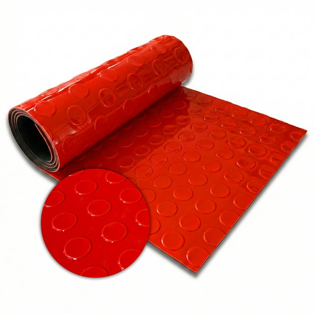 Dalle sol pvc rouge au meilleur prix | Leroy Merlin