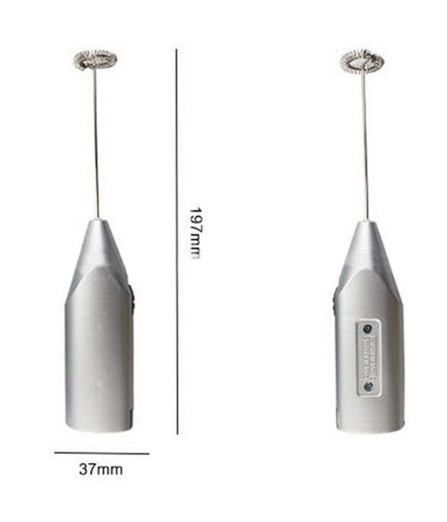 Schiumalatte Manuale In Vetro - 300ml Per Cappuccino E Bevande, Colore Casuale