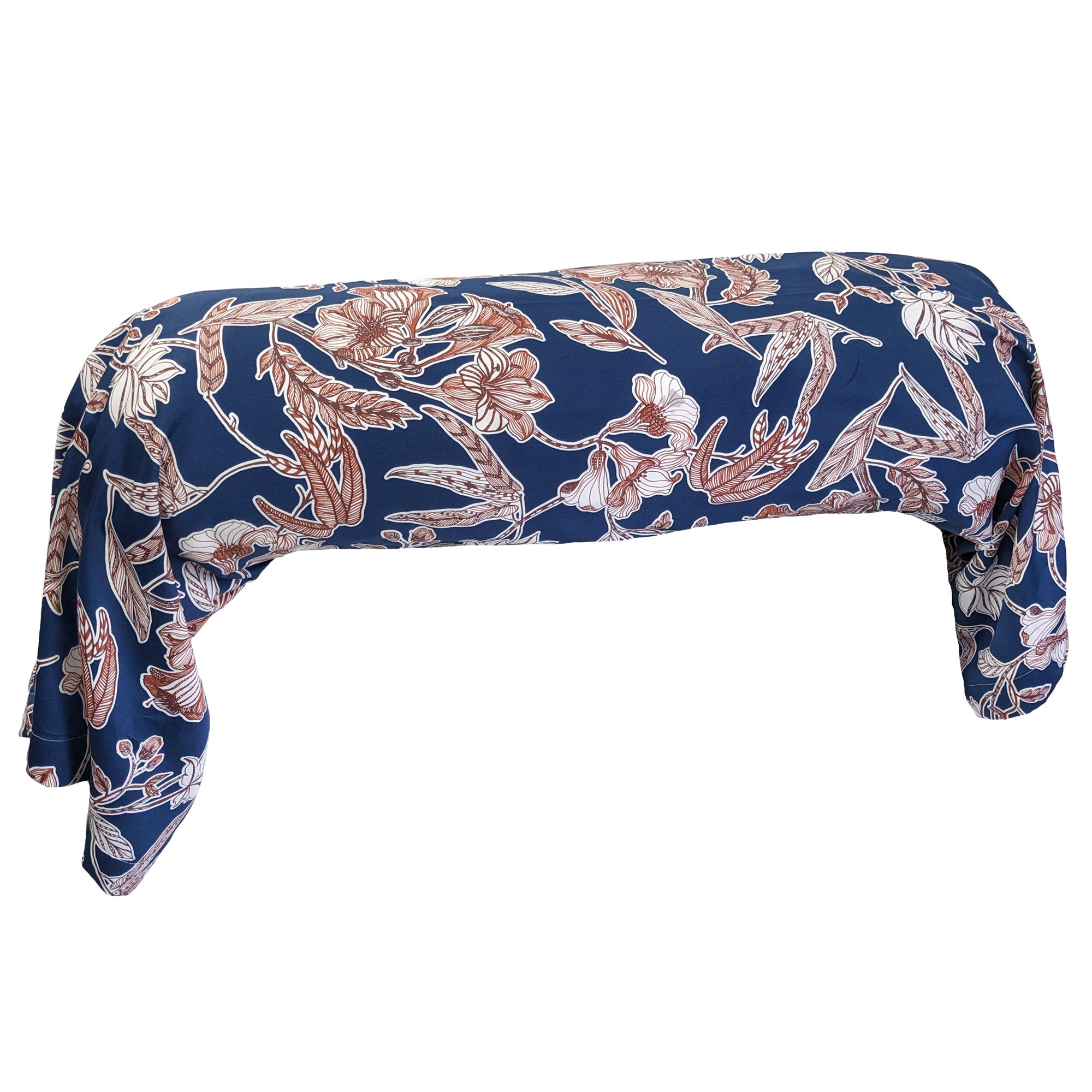 Safran Ronds De Massage Taie De Traversin Dupioni Soie De Cou Taie D' Oreiller Vin Abat-Jour Housse Uniquement, Non Rembourré, Insert Non Inclus, Bordeaux, Diameter 7" X Length 30