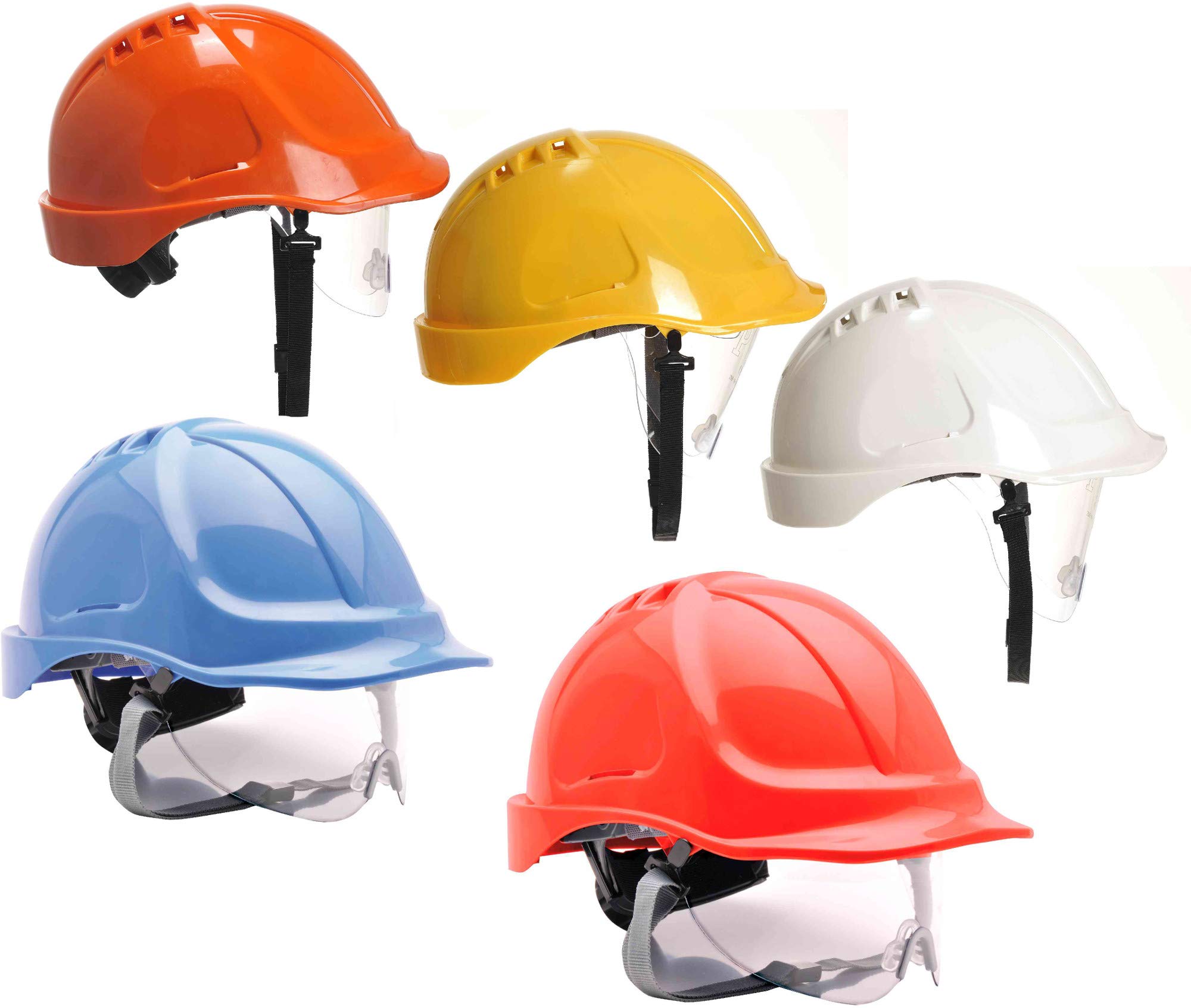Casque de chantier ENDURANCE VISION Portwest Bleu - 6