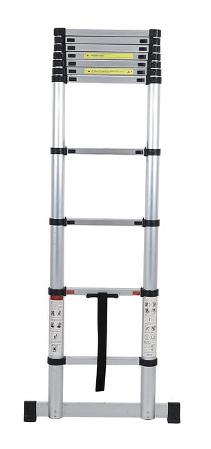 Scala Telescopica Alluminio 3.8 Metri - Pieghevole Con Soft Close - Foto 14