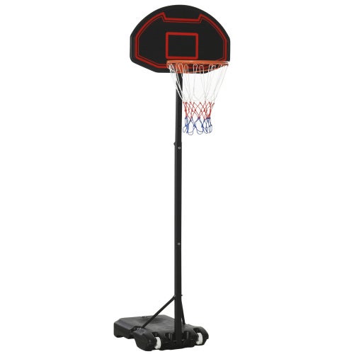 Panier De Basket Exterieur Avec Support Manivelle Sac De Poids Et Support De Basket A 2 Filets 88304399
