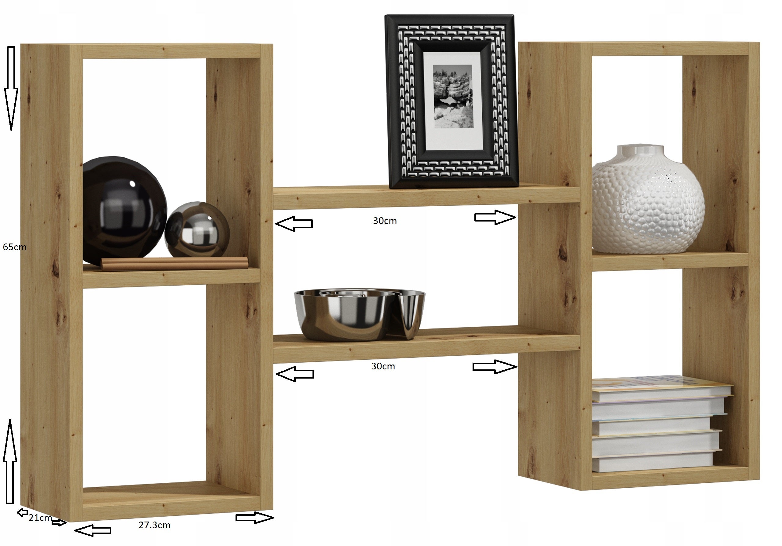 Półka wisząca POLON artisan regał zdjęcia książki - 4