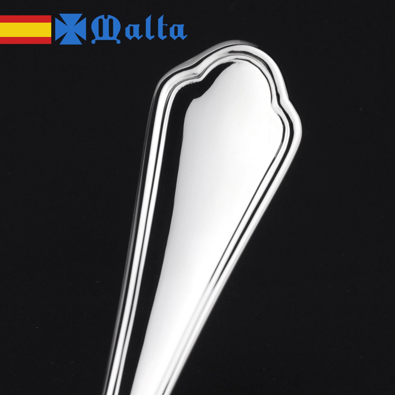 Cruz de Malta Wellington - Cuberteria de 113 Piezas, Piezas Esenciales para 12 Comensales + 5 Utensilios Extra para Servir, Acero Inoxidable 18/10 - 5