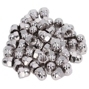 Dadi lunghi M10, M8, dadi lunghi M6, 30 pezzi, dadi lunghi esagonali, dadi esagonali, dadi per asta in acciaio inox, per elettrodomestici da ufficio