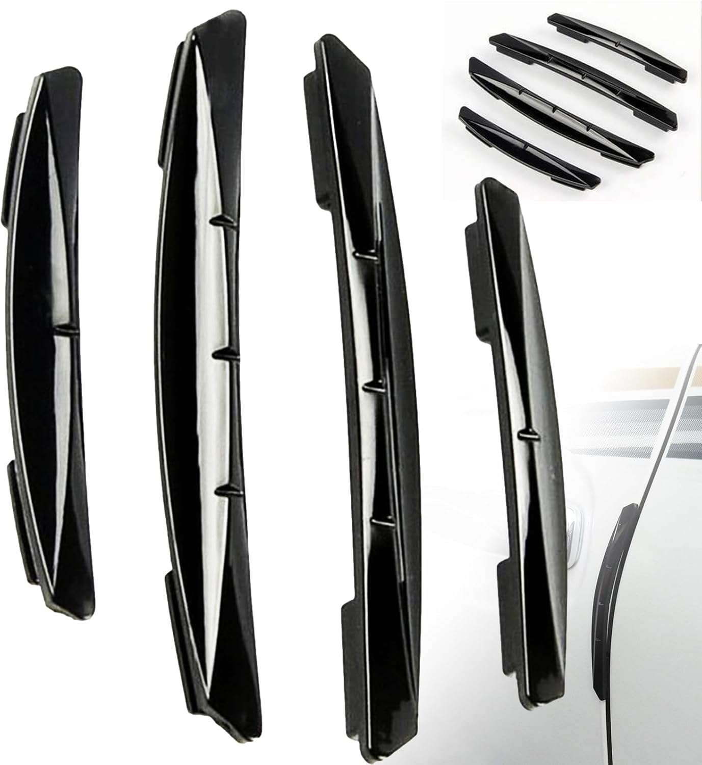 Bandes De Protection De Pont Pour Skateboard - Anti-Collision - Acier Et Silicone